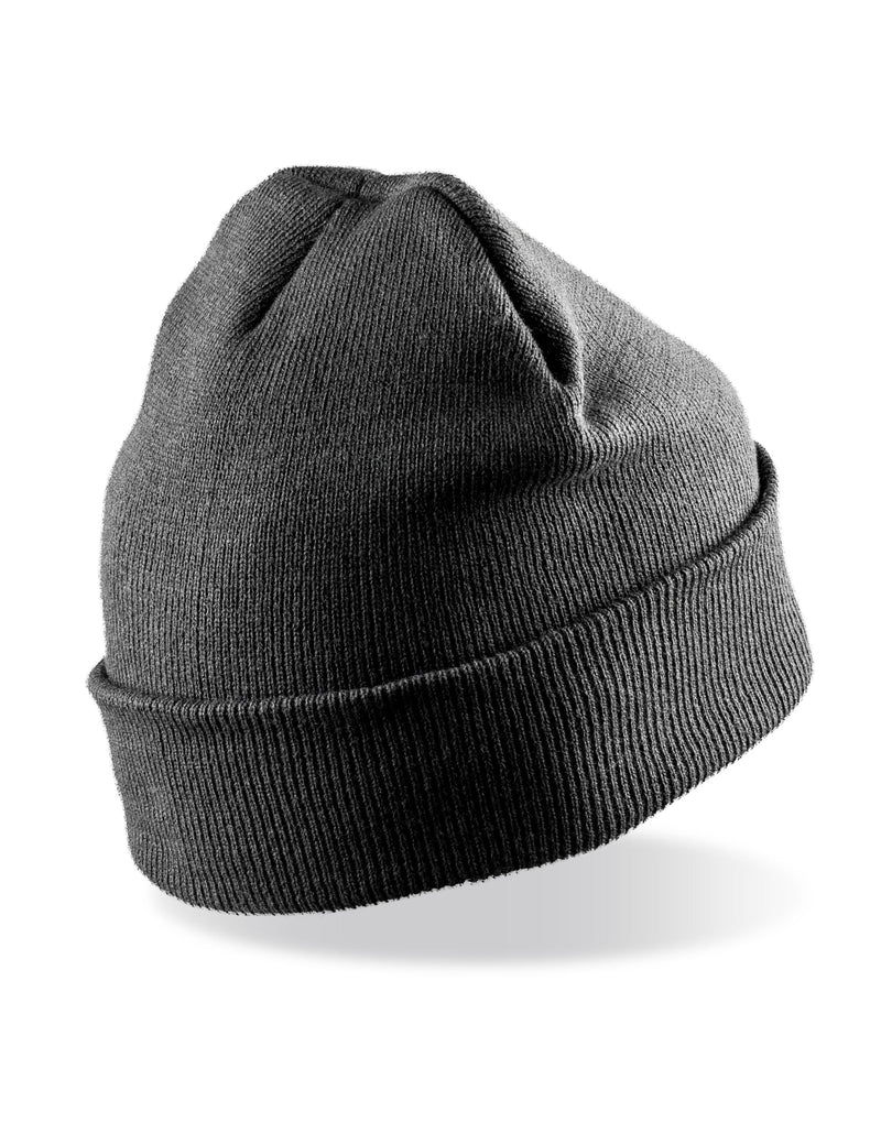 Result Winter Essentials Double Knit Thinsulate Printers Beanie - Grey