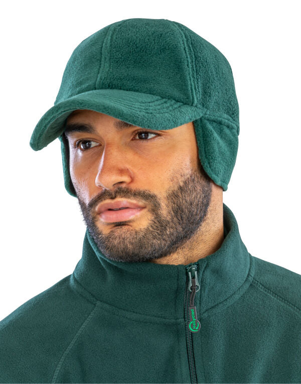 Result Winter Essentials Polartherm Fleece Cap - Black