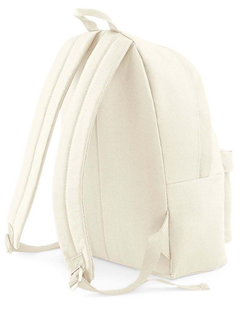 The spacious interior of a red Original Barrel Bag.