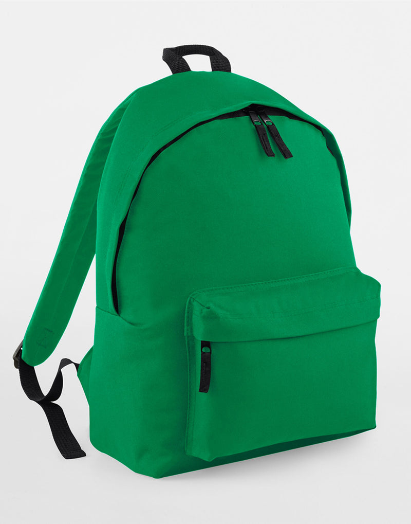 A blue Packaway Barrel Bag, showing how it packs away.