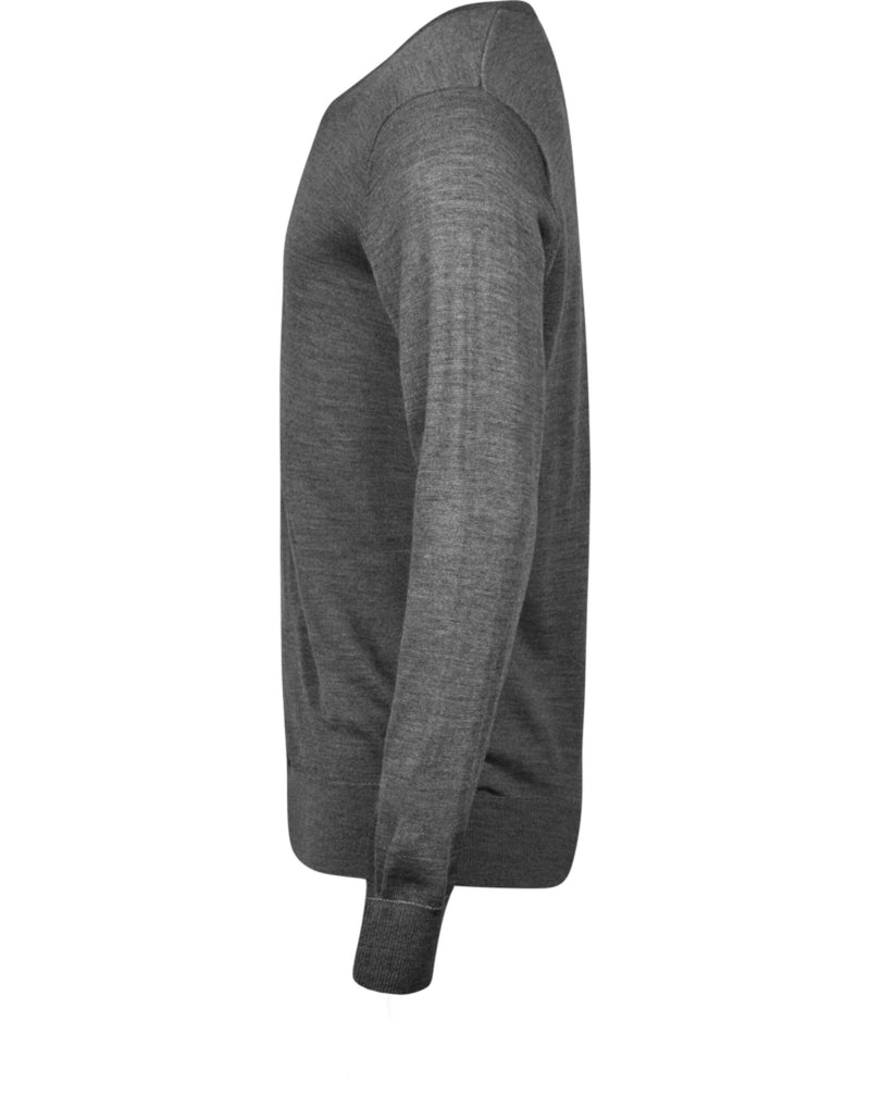 Tee Jays Men's V Neck Knitted Sweater