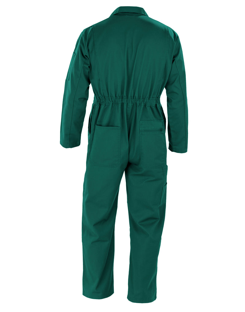 Result Recycled Action Overall With Zip Front - Bottle Green