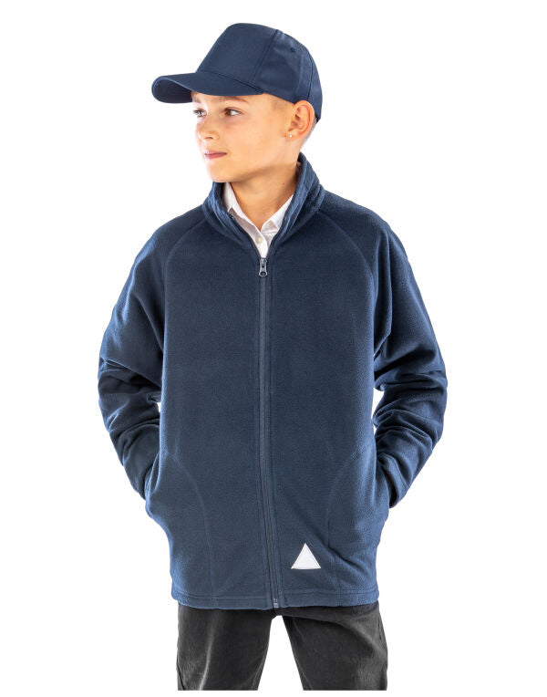 Result Core Junior Microfleece Jacket - Black