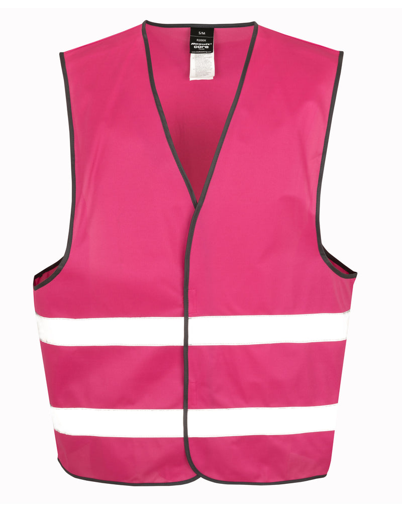 Result Safeguard Enhance Visibility Vest - Raspberry