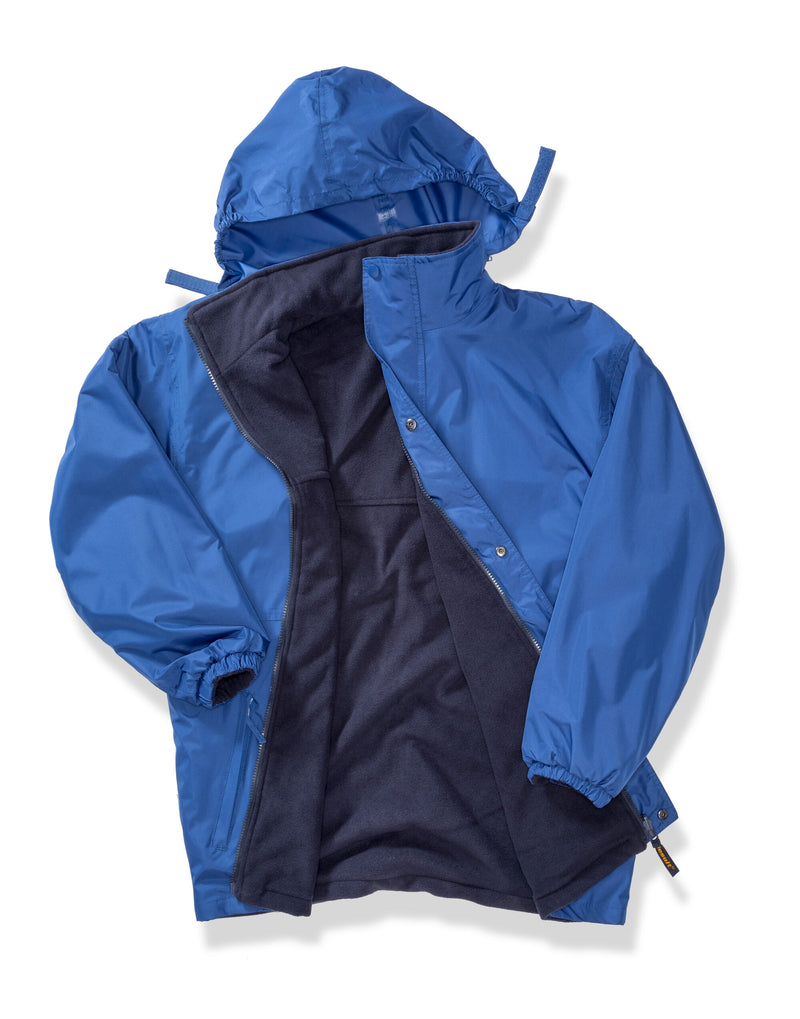 Result Recycled Fleece Lined Stormdri 4000 Jacket - Royal/Navy