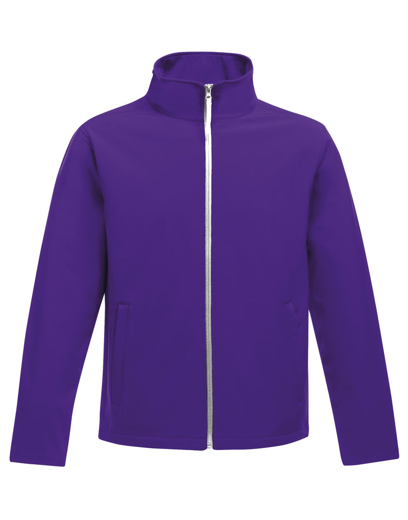 Regatta Professional TRA628 Ablaze Men'S Printable Softshell - Vibrant Purple/ White