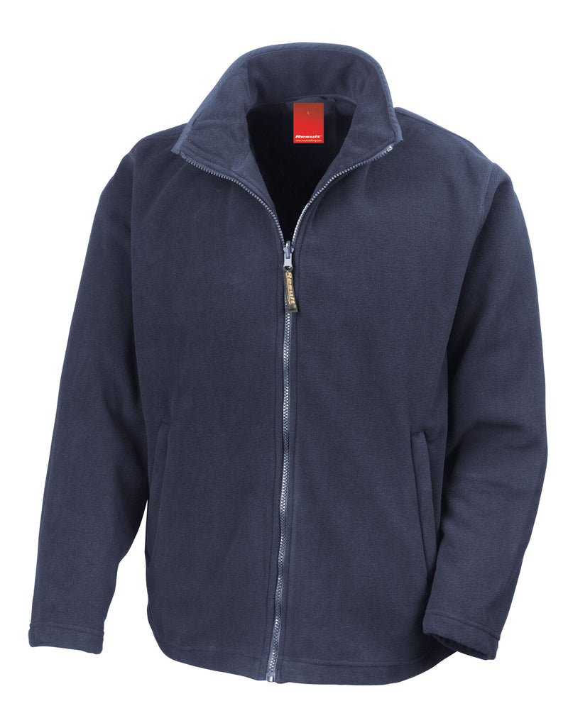 Result Men'S Horizon High Grade Microfleece Jacket - Navy
