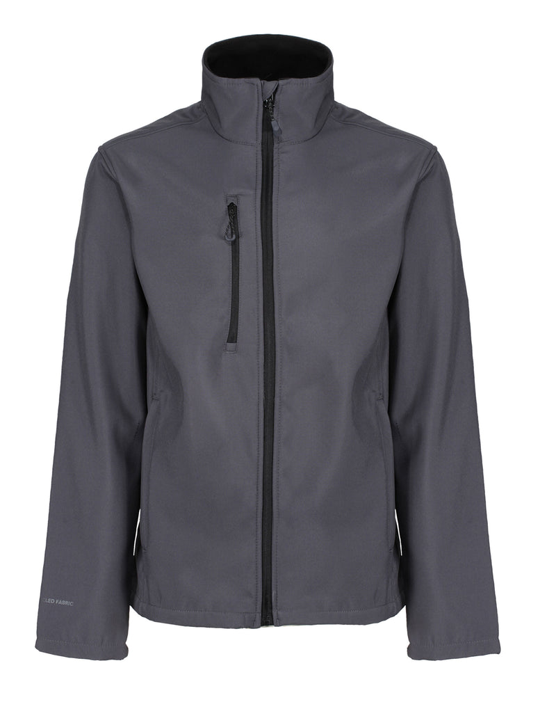Regatta Honestly Made Recycled Printable Softshell Jacket - Seal Grey