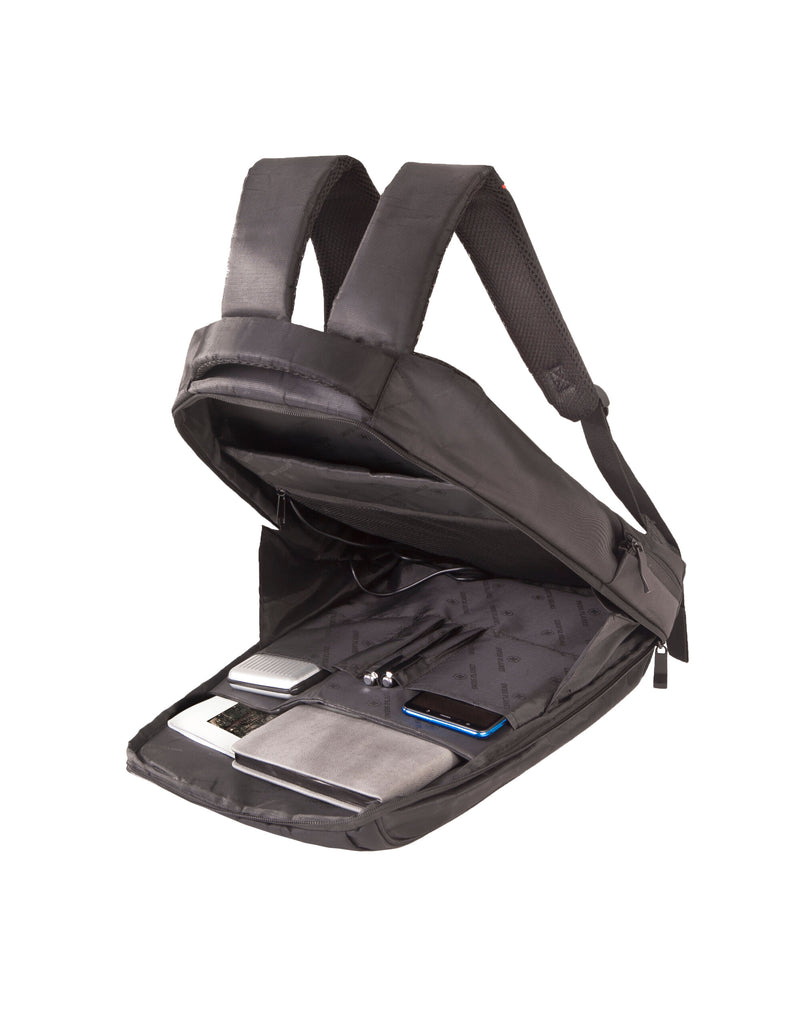 Shugon Kiel Urban Laptop Backpack - Black/Red