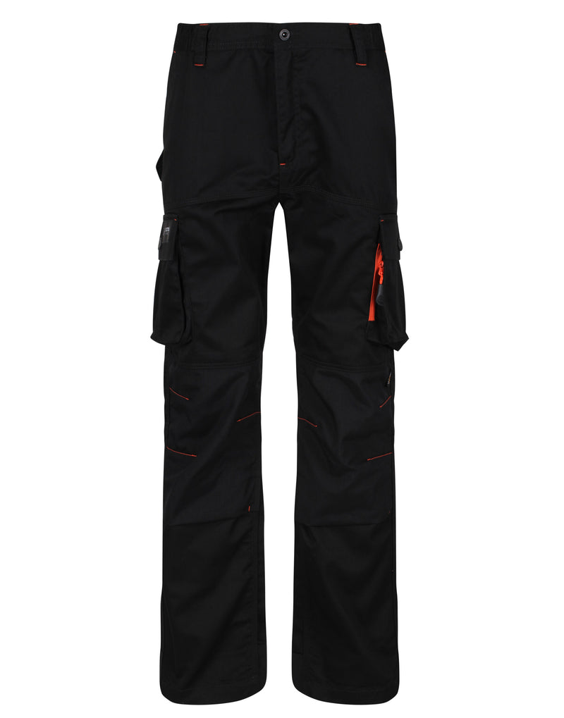 Regatta Professional TRJ366R Heroic Worker Trousers (Reg) - Black