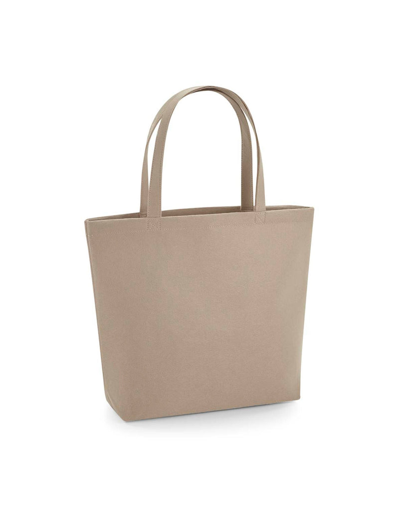 The Bagbase Felt Shopper in dark grey, presented against a white background for a clear product image.