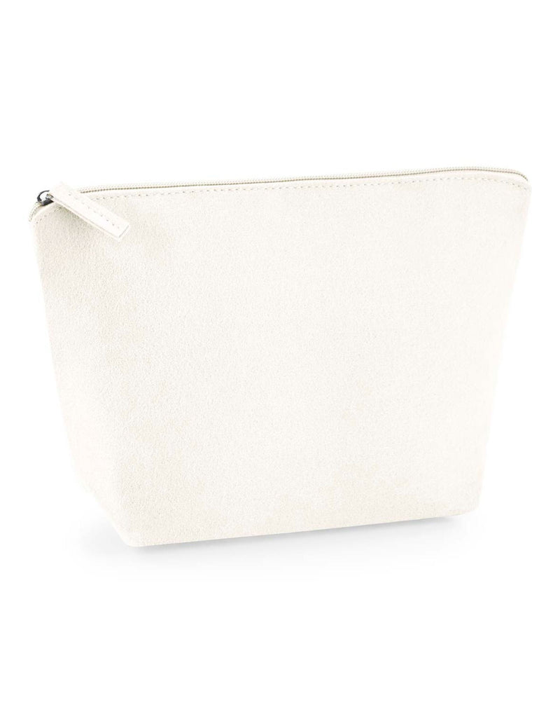 The dark grey felt pouch, perfect for storing tech accessories like chargers and cables.