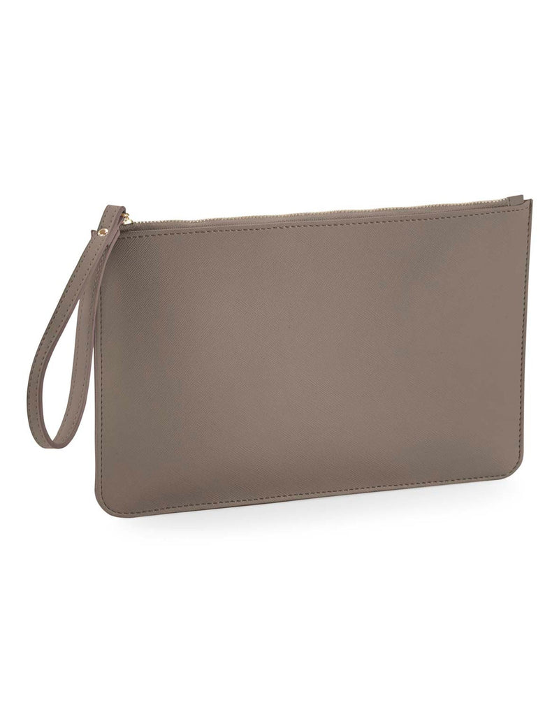 The medium-sized Bagbase Boutique Accessory Case in black Saffiano faux leather.