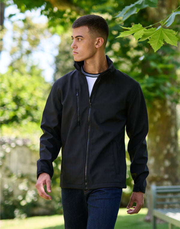 Regatta Professional TRA610 Ablaze 3 Layer Printable Softshell Jacket - Black/Black
