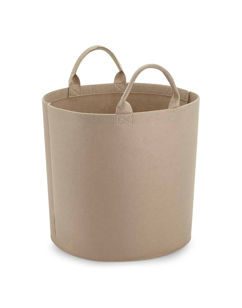 The light grey marl Felt Trug, a modern and functional home accessory.