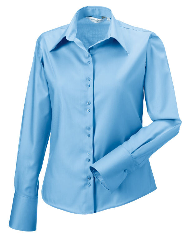 Russell Collection Ladies' Long Sleeve Ultimate Non-Iron Shirt