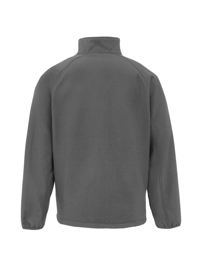 Result Recycled Men'S Recycled 2-Layer Printable Softshell Jacket - Workguard Grey