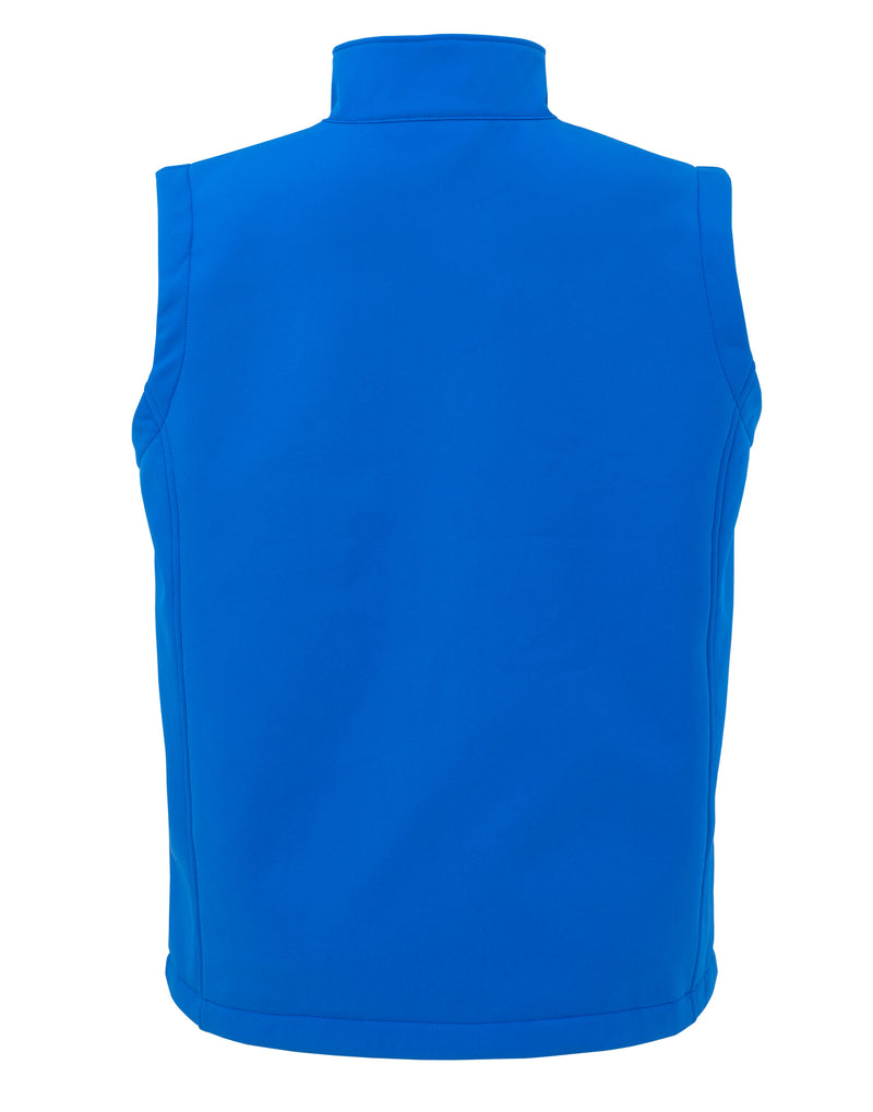 Result Recycled Men'S Recycled 2-Layer Printable Softshell Bodywarmer - Royal Blue