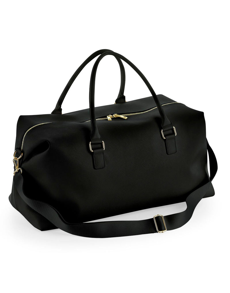 Bolso de fin de semana Bagbase Boutique en negro - Vista frontal.