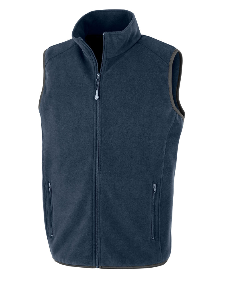 Result Recycled Recycled Unisex Fleece Polythermic Bodywarmer - Navy