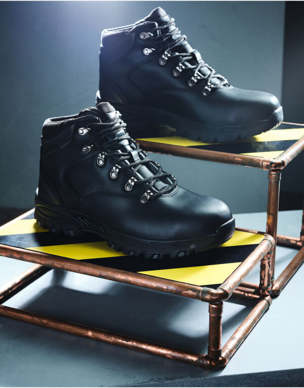 Regatta Safety Footwear Gritstone S3 Safety Hiker Boot - Black