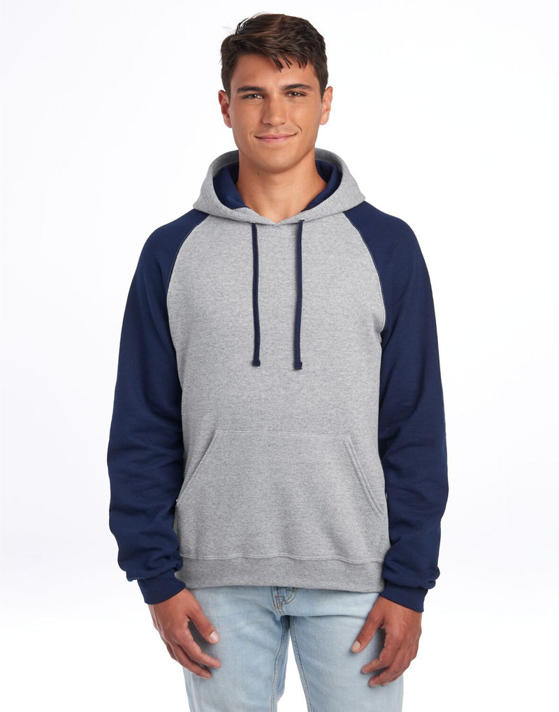 Jerzees NuBlend Colour-Block Hoodies
