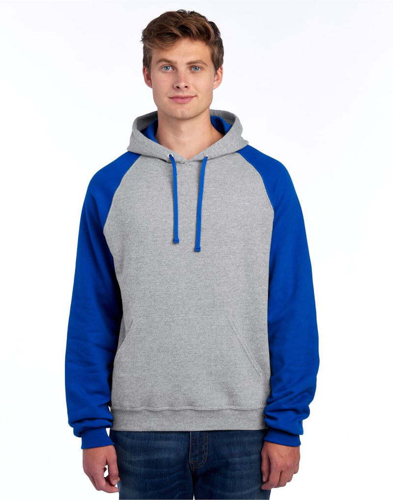 Jerzees NuBlend Colour-Block Hoodies