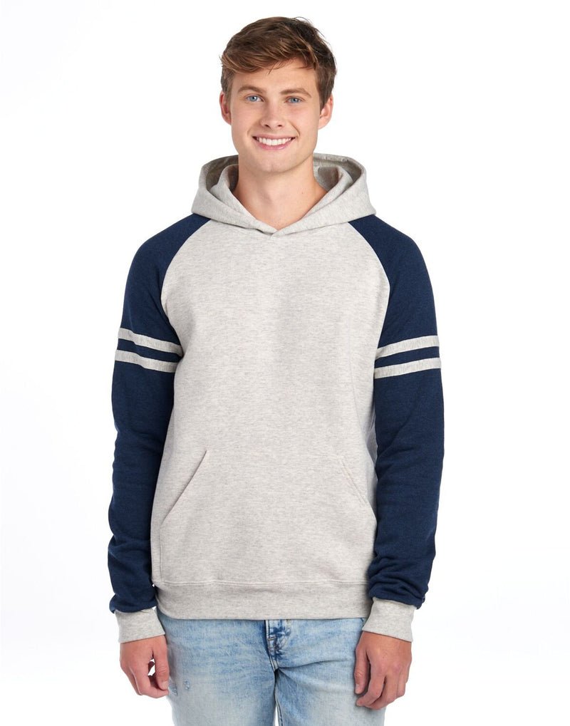 Jerzees NuBlend Varsity Colour-Block Hoodies