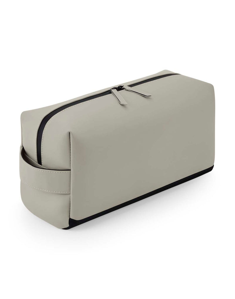 A classic black across-body bag with an adjustable shoulder strap.