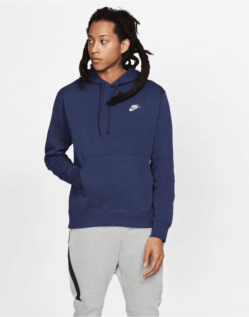 Nike Golf Sportswear Club Hoodie - Midnight Navy/Midnight Navy/White