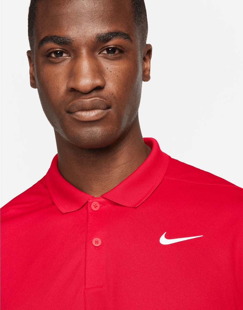 Nike Golf Dri-Fit Victory Solid Polo (Lc) - University Red