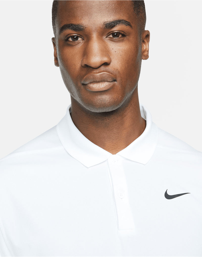 Nike Golf Dri-Fit Victory Solid Polo (Lc) - White