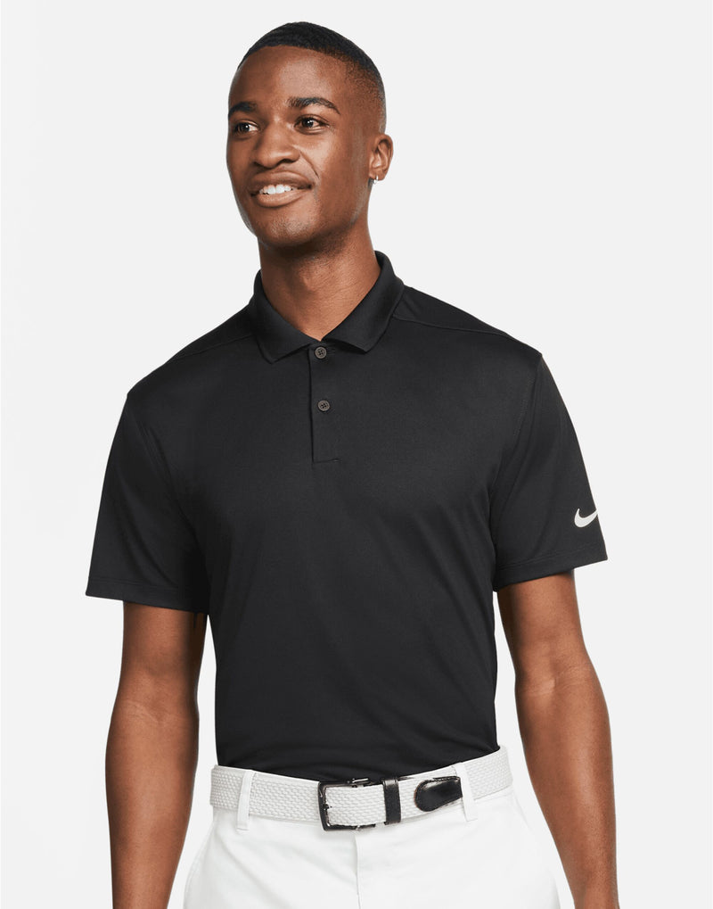 Nike Golf Dri-Fit Victory Solid Polo - Black