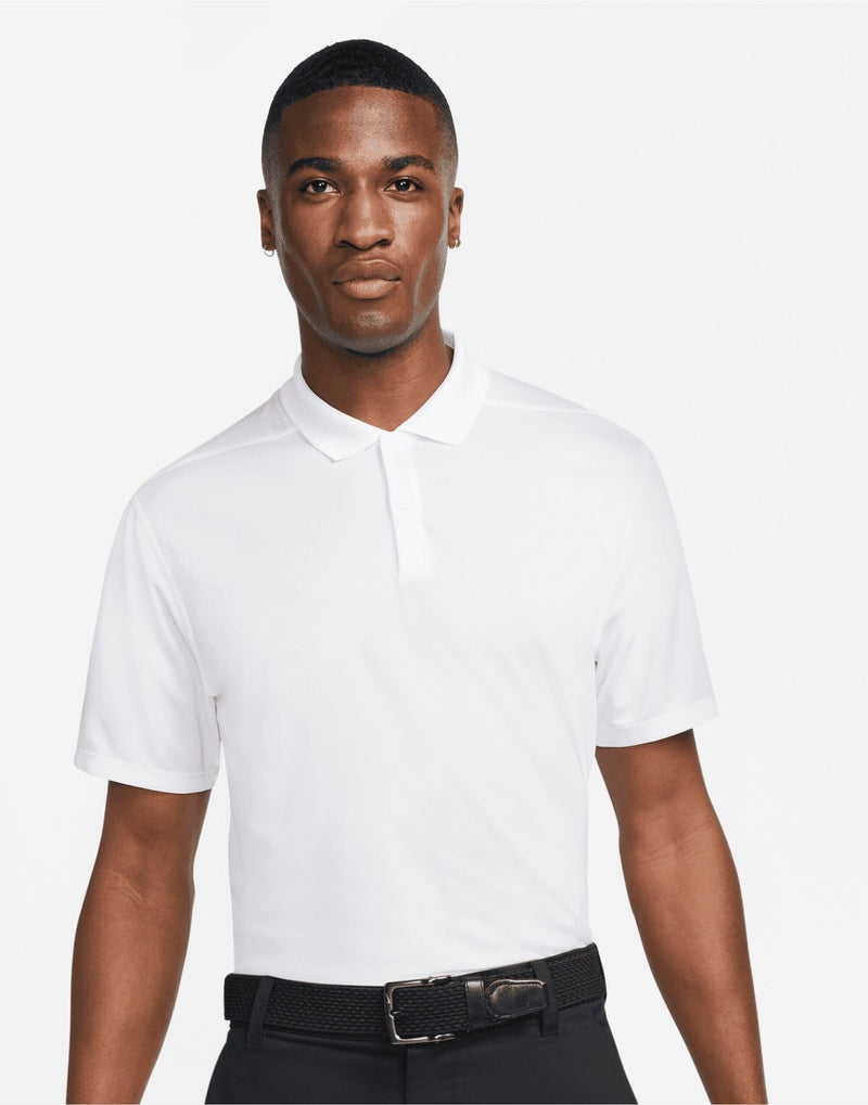 Nike Golf Dri-Fit Victory Solid Polo - White
