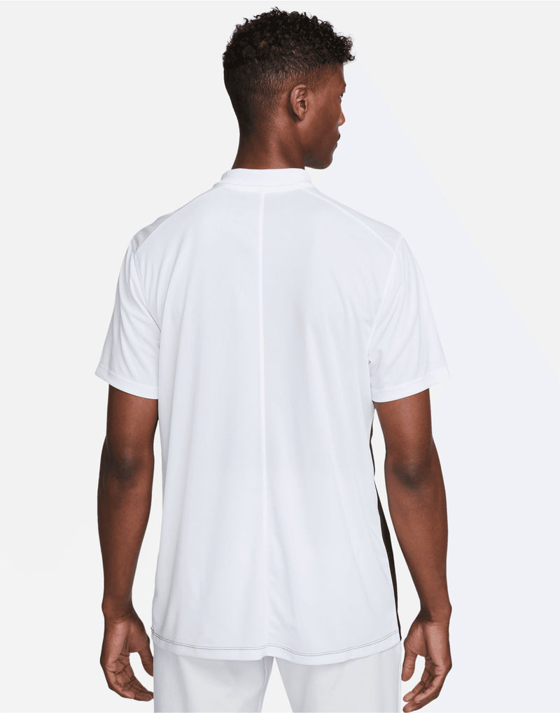 Nike Golf Nike Victory Colourblock Polo - White/Black/Arctic Orange
