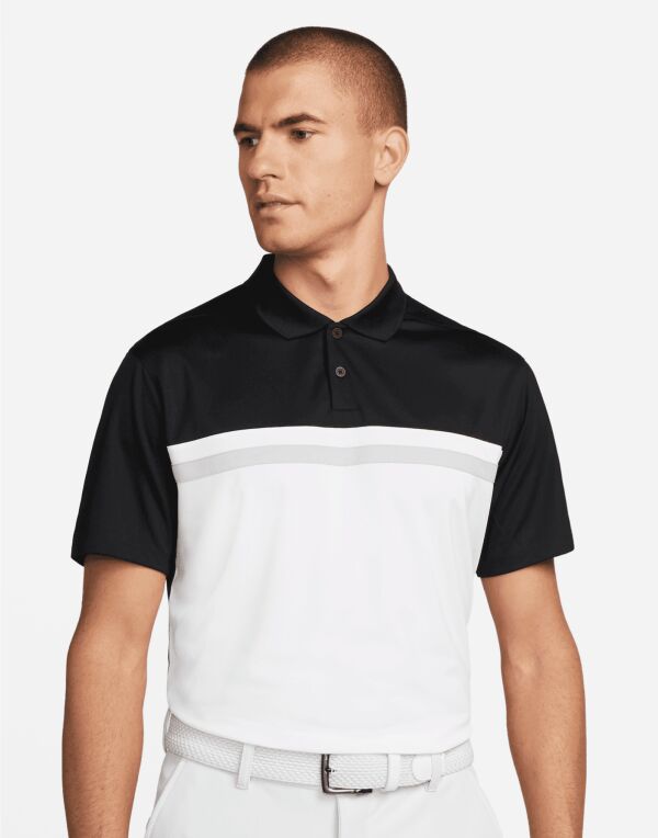 Nike Golf Nike Victory Men'S Golf Polo - Black/White