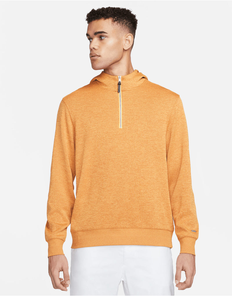 Nike Golf Nike Men'S Hoodie - Monarch/ Laser Orange/ Brushed Silver