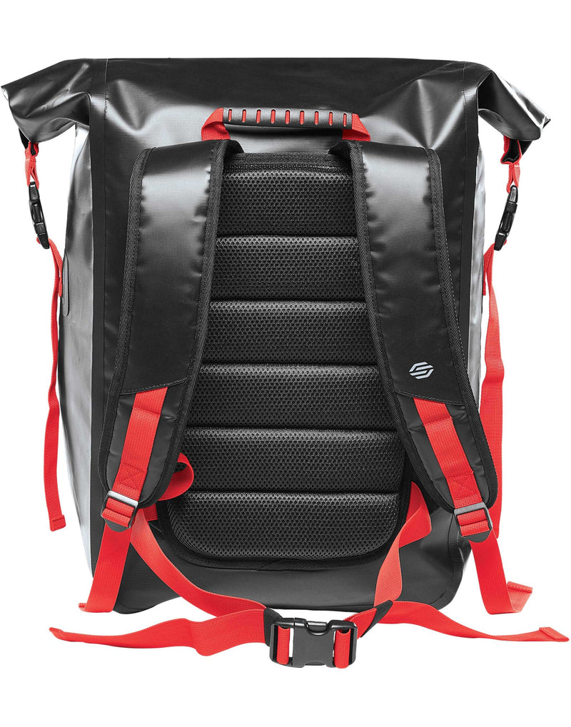 Stormtech Bags Kemano Backpack - Black/Graphite/Bright Red