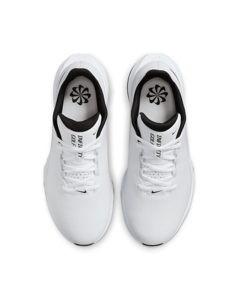 Nike Golf Infinity Golf Shoes - White/Black/Pure Platinum