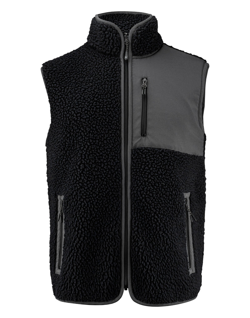 James Harvest Kingsley Sherpa Fleece Vest