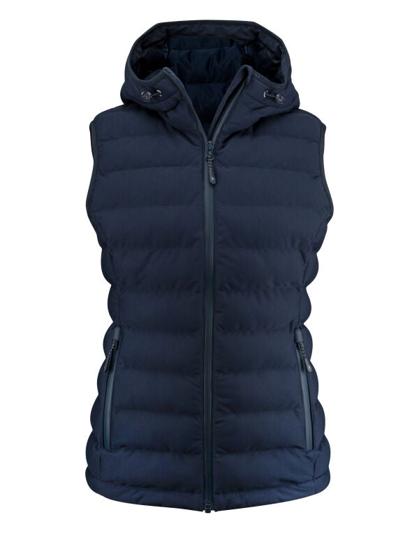 James Harvest Ladies Woodlake Heights Padded Vest