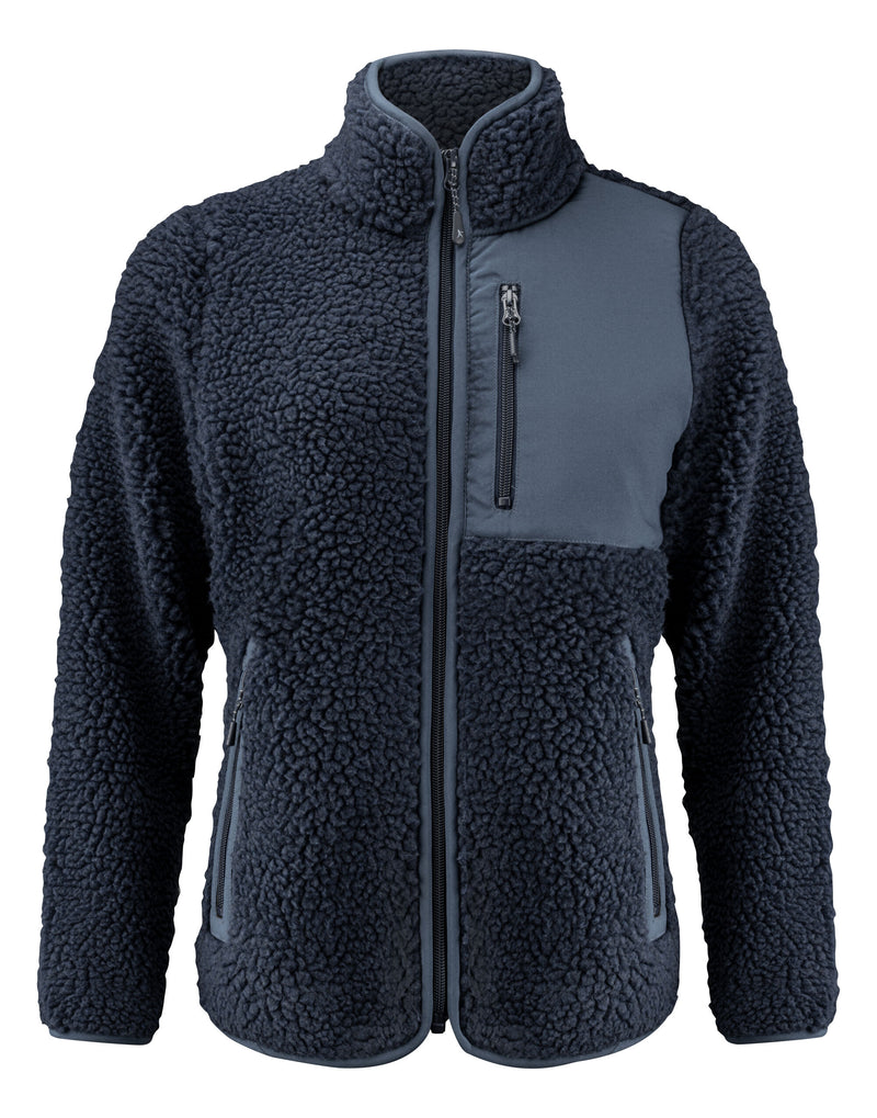 James Harvest Ladies Kingsley Sherpa Full Zip Fleece
