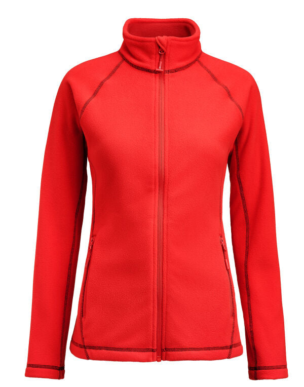 James Harvest Ladies Zion Fleece - Red