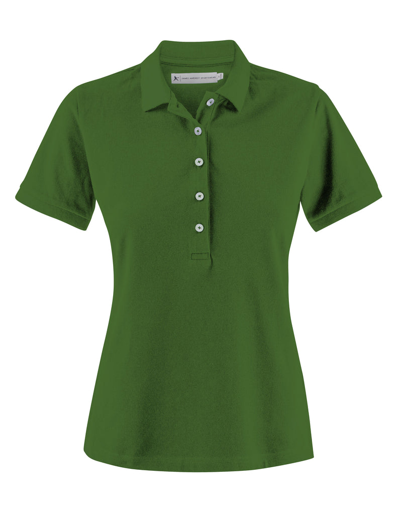James Harvest Ladies Sunset Pique Polo Shirt