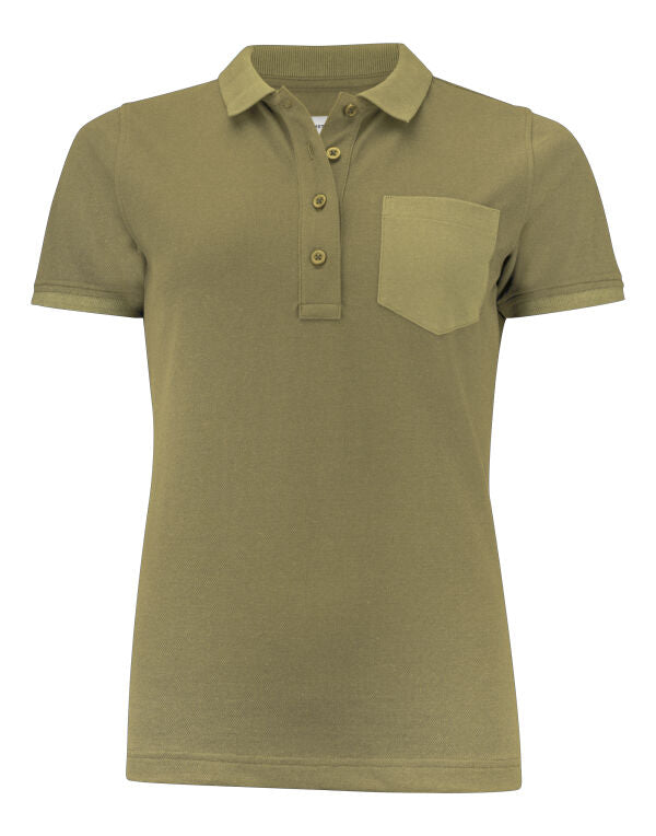 James Harvest Ladies Pinedale Piqué Polo