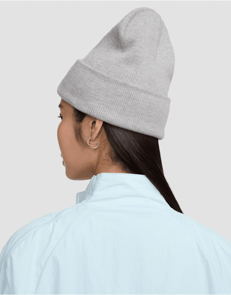 Nike Golf Futura Peak Beanie - Dark Grey Heather/White