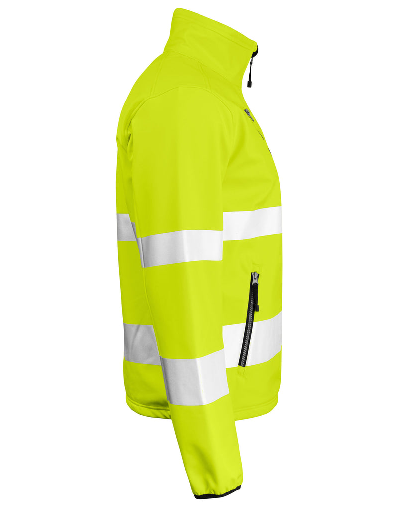 Jobman Softshell Jacket Hi-Vis - Yellow