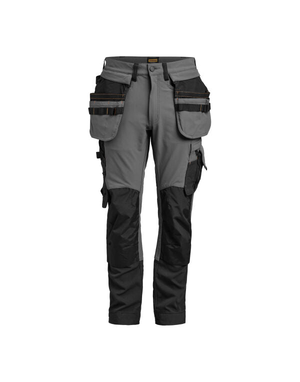 Jobman Craftsman Trouser 4-Way Stretch - Olive Green/Black