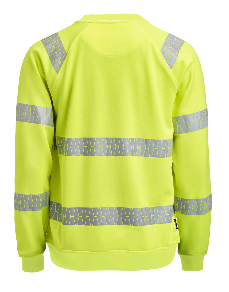 Jobman Sweatshirt Hi-Vis - Yellow