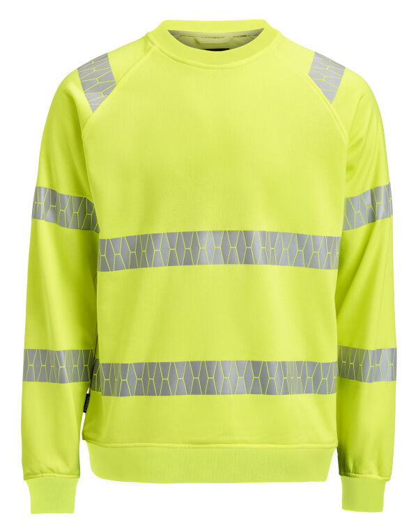 Jobman Sweatshirt Hi-Vis - Yellow